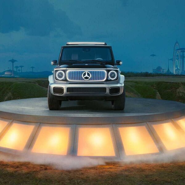 Mercedes-EQ Concept EQG – elektrischer Bergsteiger